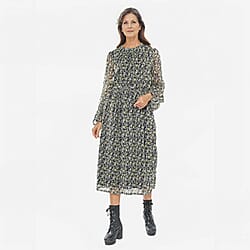 TAMSY Printed Dress - Green