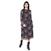 TAMSY Printed Dress - Black