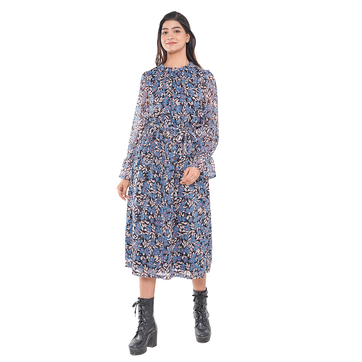 TAMSY Printed Dress - Green