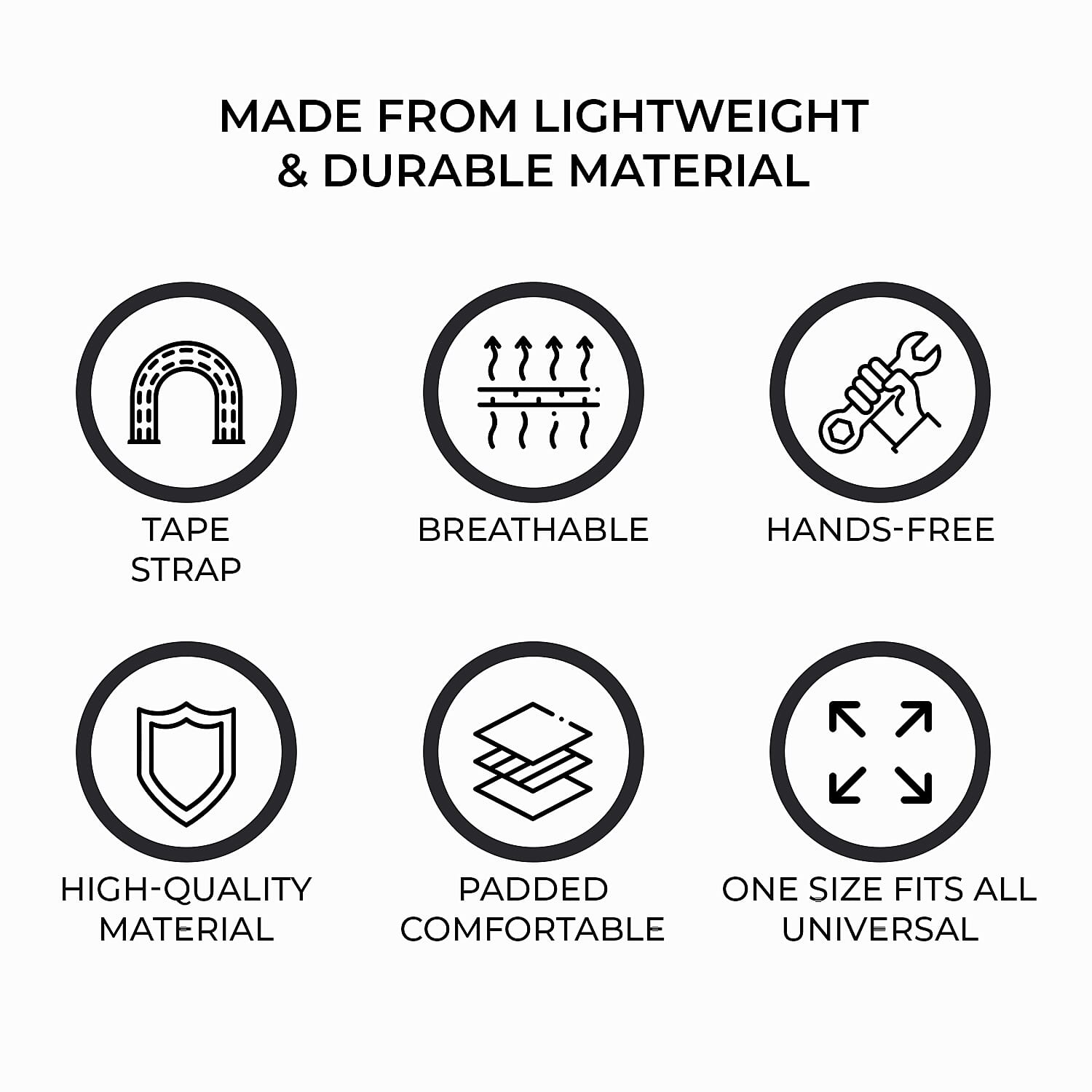 Magnetic Wristband with 15 Powerful Magnets for Holding Tools (Size 37x9 Cm) - Black