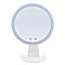 LED Makeup Mirror with Bluetooth Audio and Powered by a USB Cable - Pink