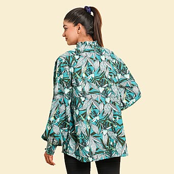 https://tjcuk.sirv.com/Products/73/1/7311556/TAMSY-Floral-Pattern-Womens-Top-Turquoise_7311556_1.jpg?w=342&h=342