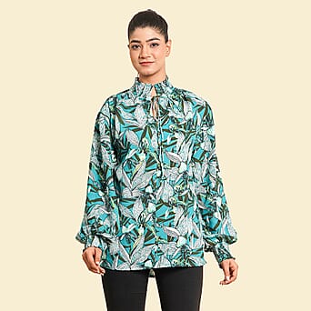 https://tjcuk.sirv.com/Products/73/1/7311577/TAMSY-Floral-Pattern-Womens-Top-Turquoise_7311577.jpg?w=342&h=342