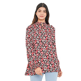 https://tjcuk.sirv.com/Products/73/1/7311602/TAMSY-Seamless-Print-Womens-Top-Red-and-Multi_7311602.jpg?w=342&h=342