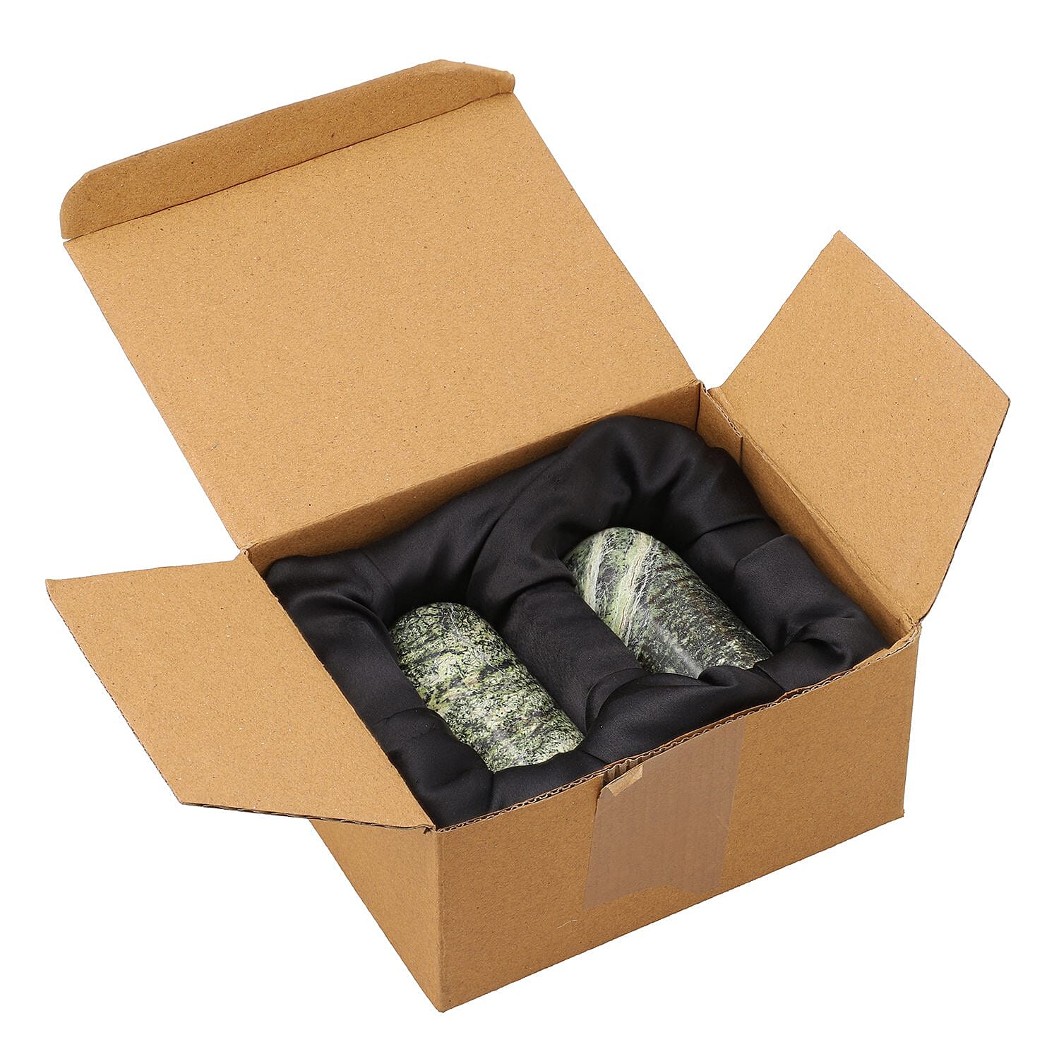 Luxury Edition Handmade Set of 2 Irish Connemara Marble Salt and Pepper Shakers