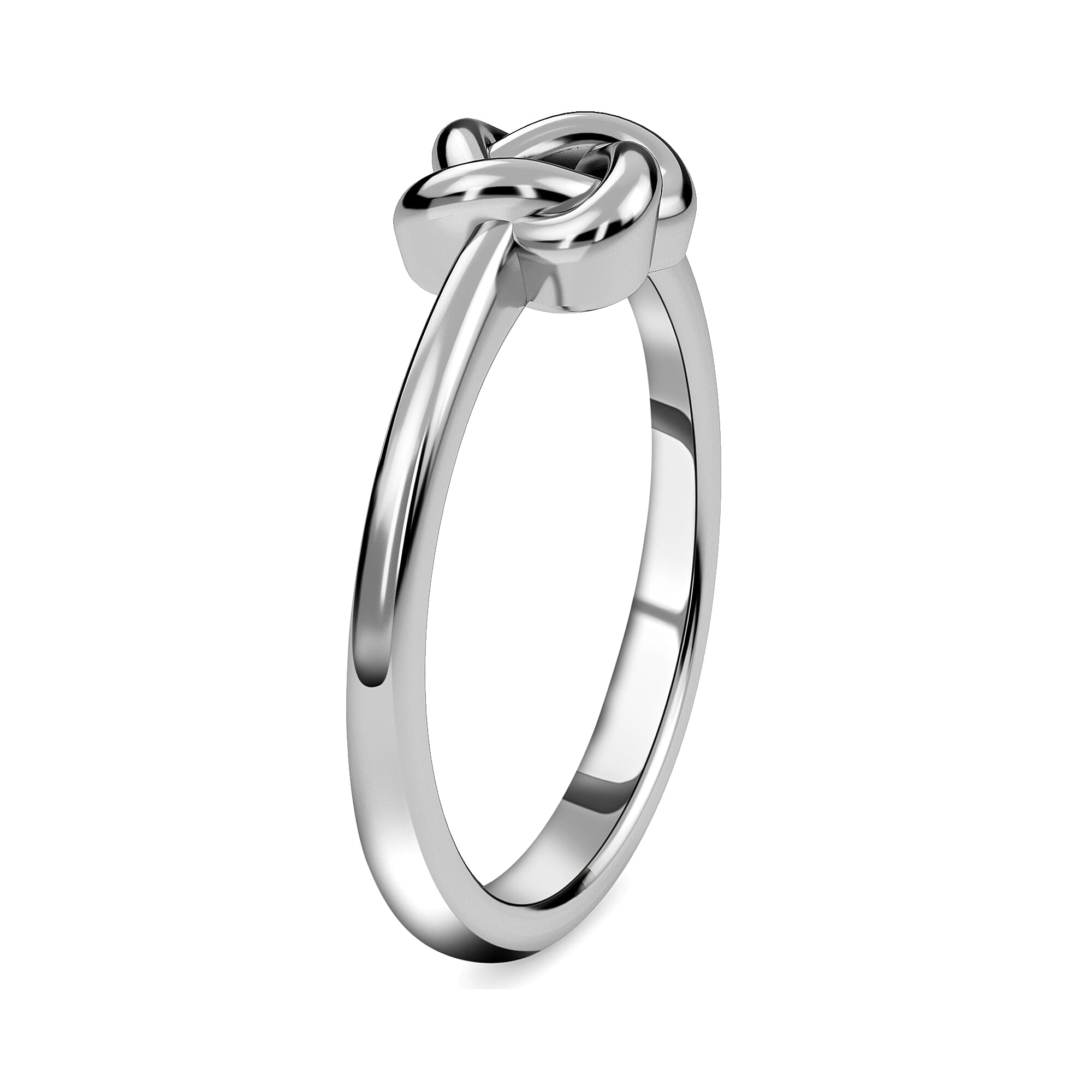 950 Platinum Knot Ring, Platinum Wt 4.00 Gms.