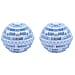 Pack of 2 Eco Laundry Balls Set - Blue