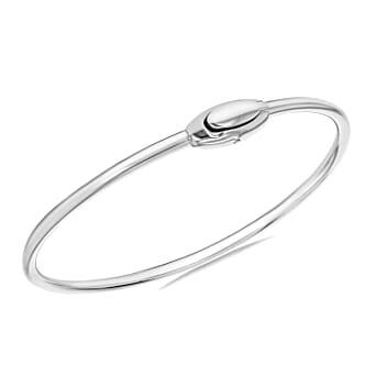 https://tjcuk.sirv.com/Products/73/1/7312927/Rhodium-Overlay-Sterling-Silver-Bangle-Silver-Wt-9-6-Gms_7312927.jpg?w=342&h=342