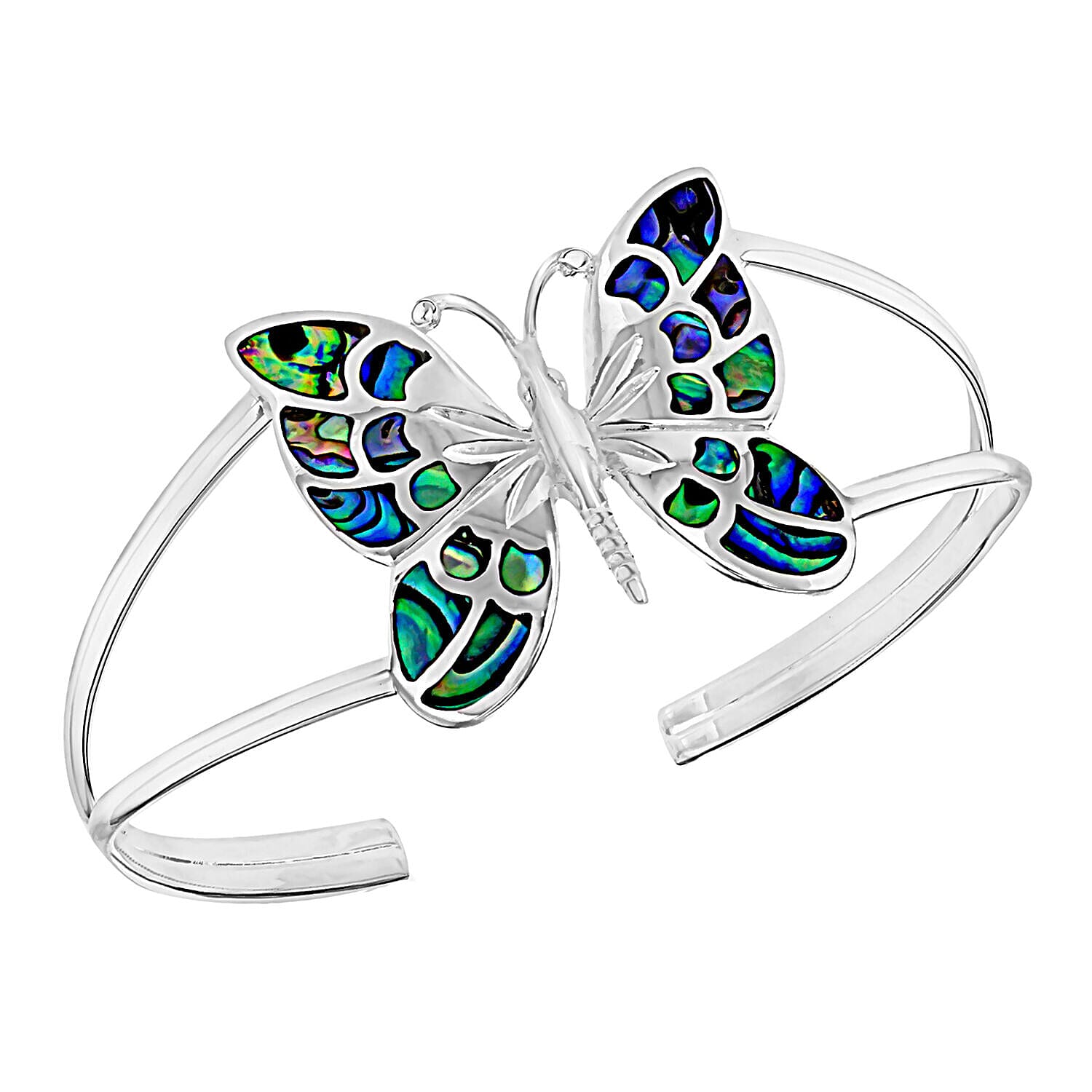 Sterling Silver Bangle,  Silver Wt. 13.1 Gms