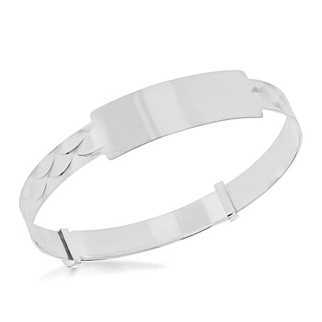 Sterling Silver Bangle,  Silver Wt. 8.2 Gms
