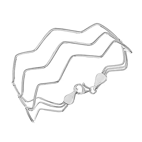 Sterling Silver Bangle,  Silver Wt. 7.5 Gms