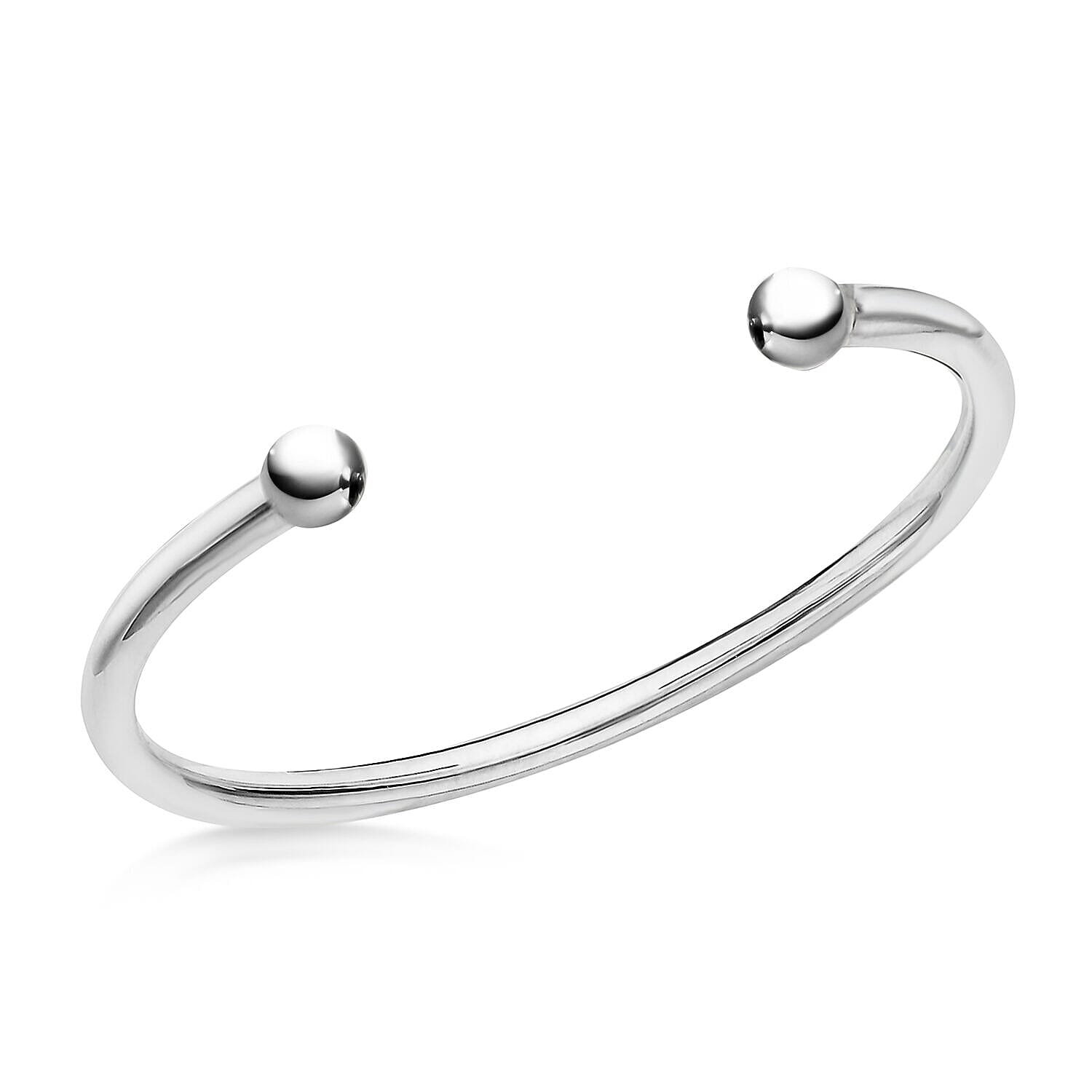 Sterling Silver Bangle,  Silver Wt. 10.5 Gms