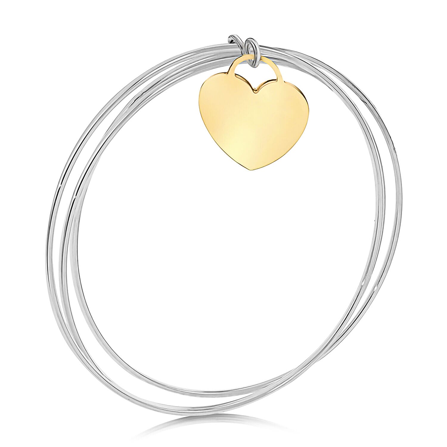 Sterling Silver Bangle,  Silver Wt. 6.3 Gms