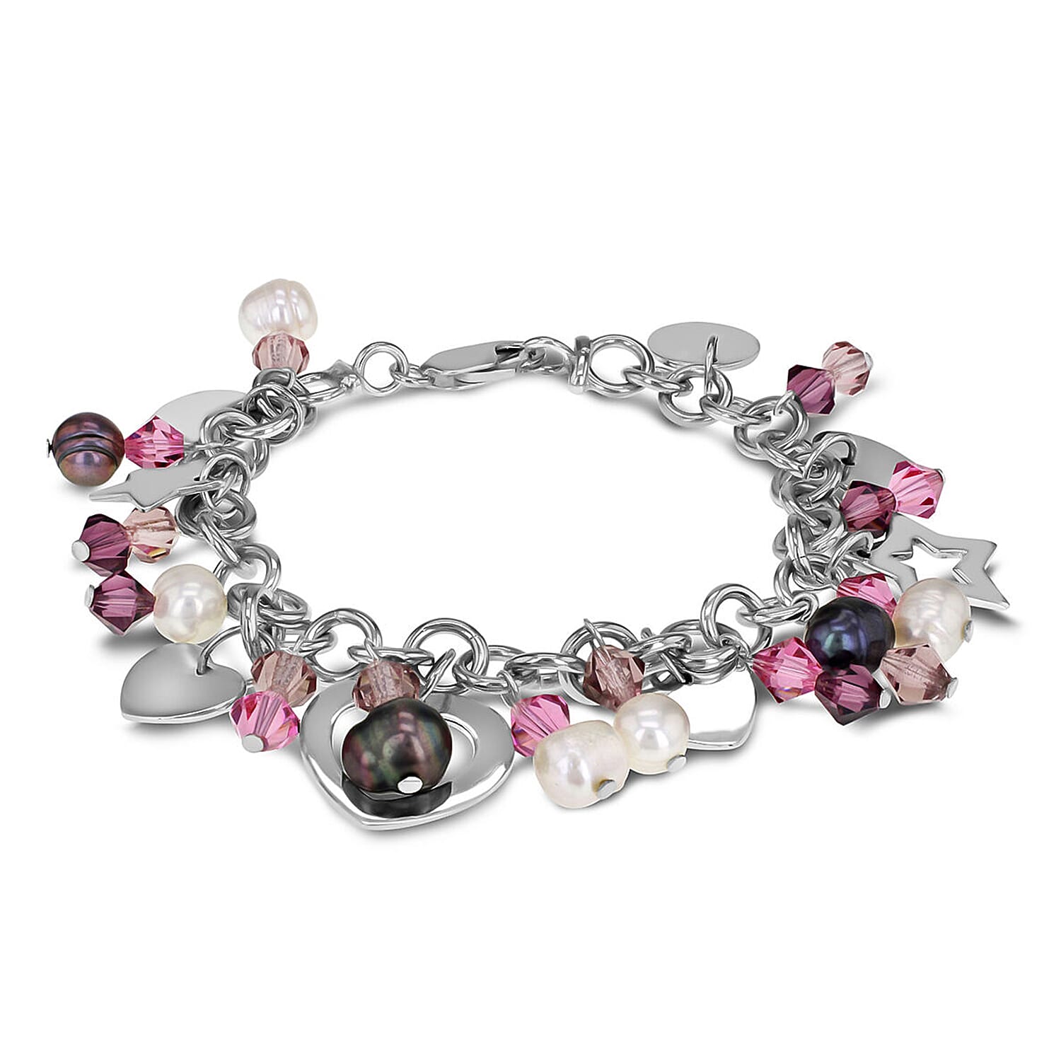 Sterling Silver Bracelet (Size - 7.5),  Silver Wt. 23.5 Gms