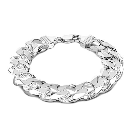 Sterling Silver Bracelet (Size - 9),  Silver Wt. 99.3 Gms