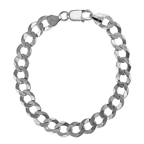 Sterling Silver Bracelet (Size - 8),  Silver Wt. 15.2 Gms