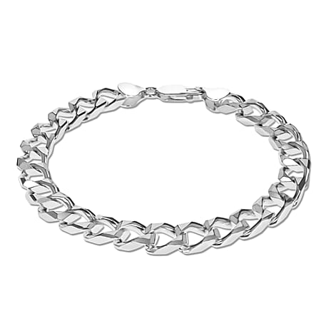Sterling Silver Bracelet (Size - 8.5),  Silver Wt. 25 Gms