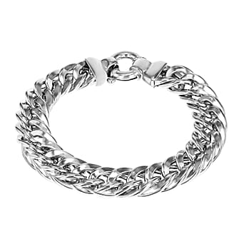 https://tjcuk.sirv.com/Products/73/1/7313100/Rhodium-Overlay-Sterling-Silver-Bracelet-Size-8-Silver-Wt-27-8-Gms_7313100.jpg?w=342&h=342