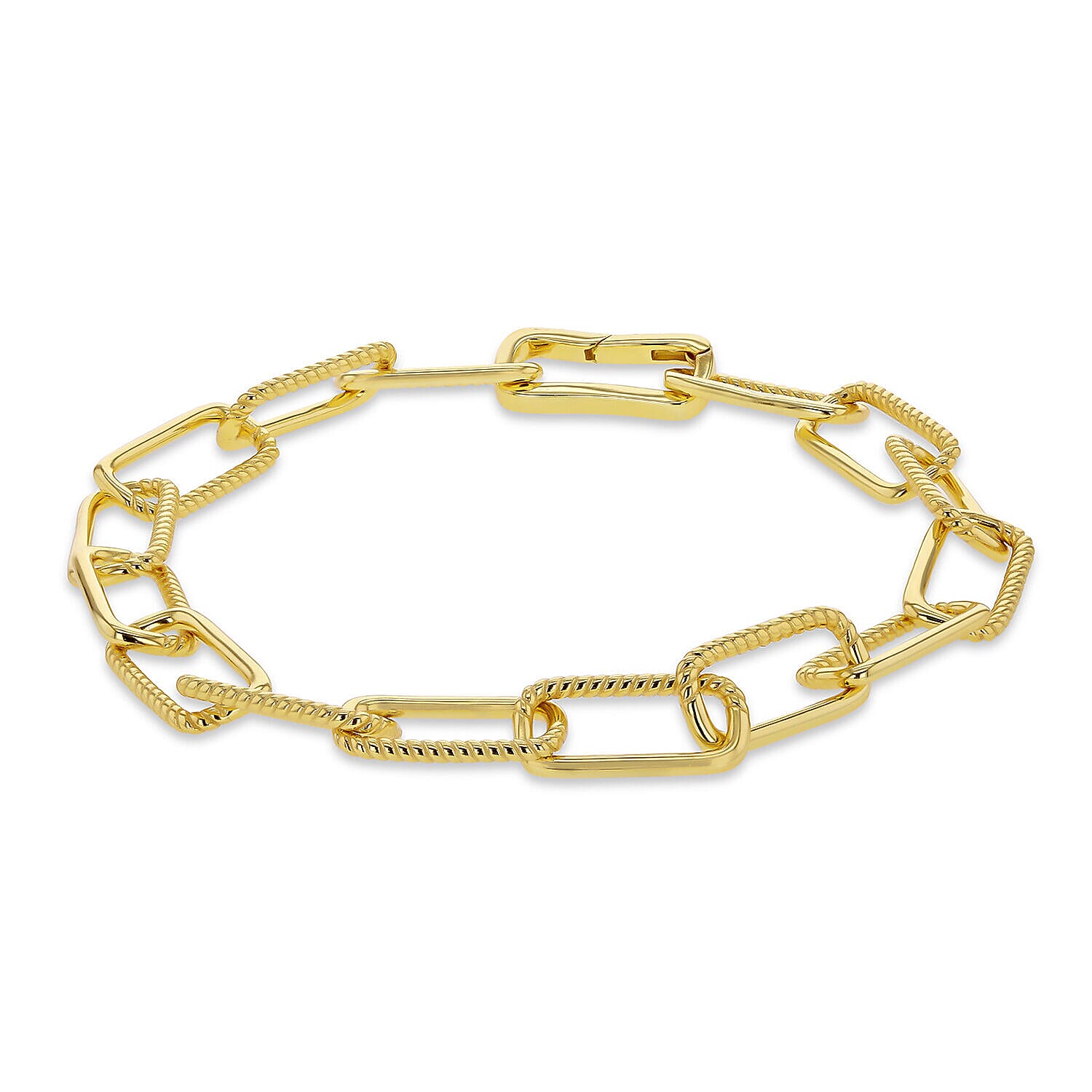 Sterling Silver Bracelet (Size - 7.5),  Silver Wt. 9 Gms