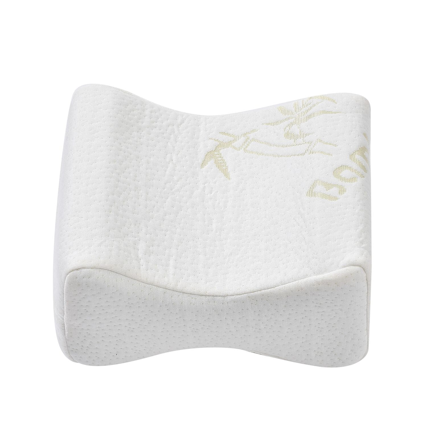 Orthopaedic Leg Pillow with Gel Infused (Size 25x20x15 cm) - White