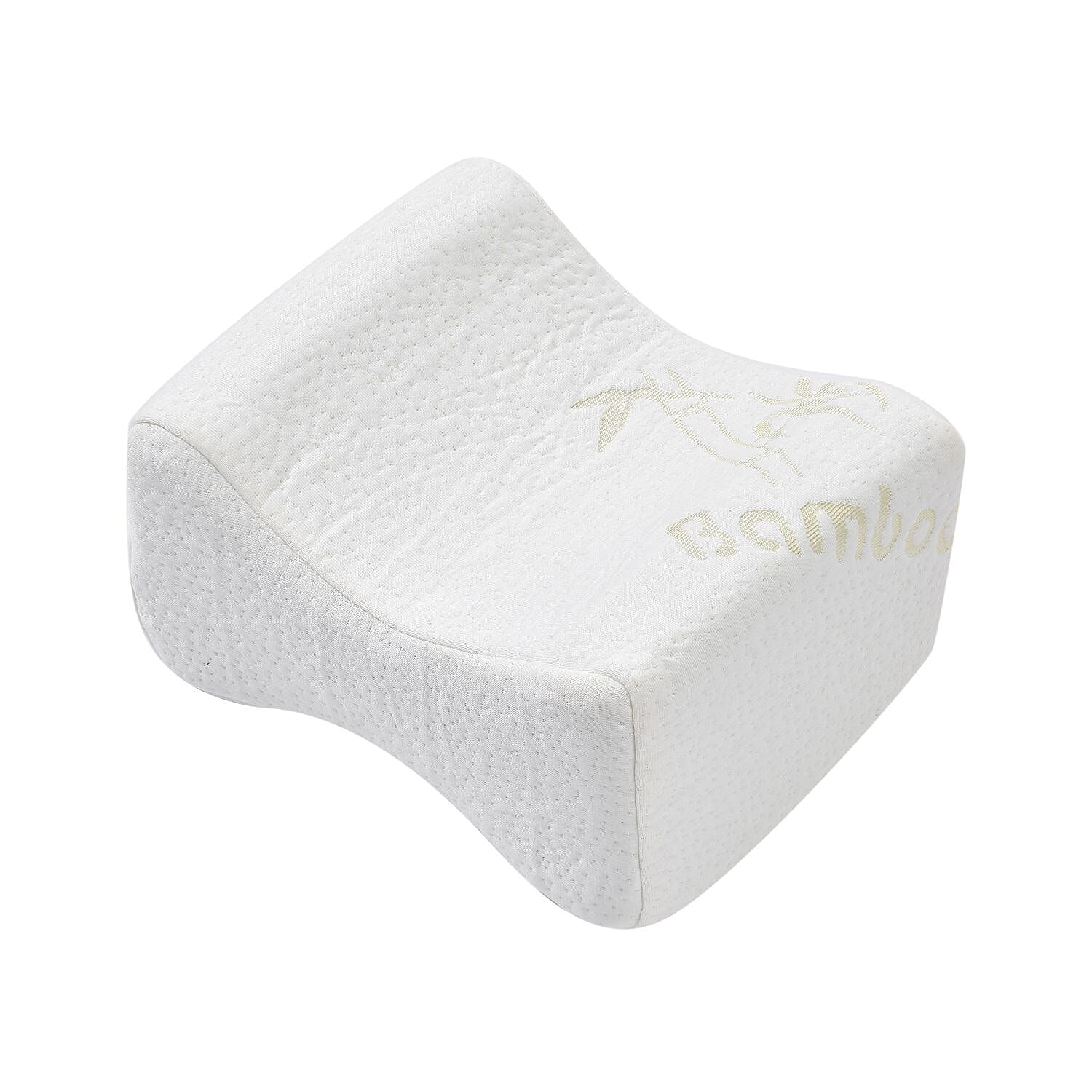 Orthopaedic Leg Pillow with Gel Infused (Size 25x20x15 cm) - White