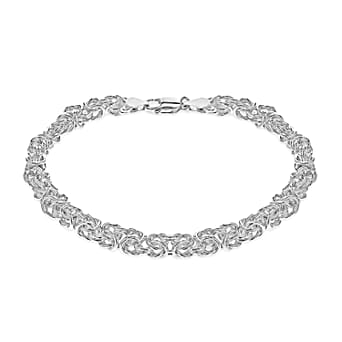 https://tjcuk.sirv.com/Products/73/1/7313324/Rhodium-Overlay-Sterling-Silver-Bracelet-Size-7-5-Silver-Wt-15-8-Gms_7313324.jpg?w=342&h=342