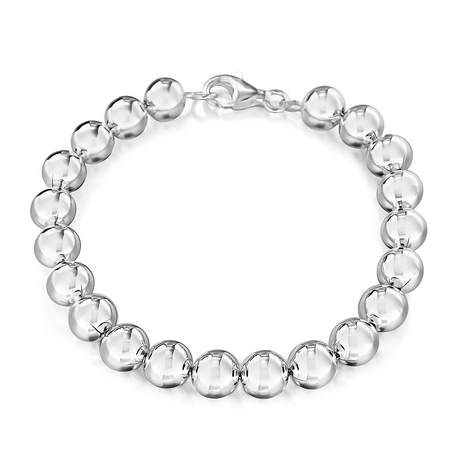 Sterling Silver Bracelet (Size - 7.5),  Silver Wt. 11.4 Gms