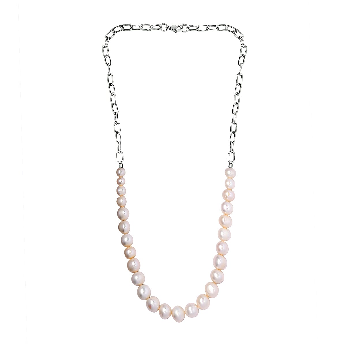 Designer inspired Freshwater Pearl Necklace (Size - 20)