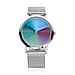 ENOA Japanese Movement Water Resistant Watch with Stainless Steel Mesh Strap - Gradient Blue