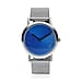 ENOA Japanese Movement Water Resistant Watch with Stainless Steel Mesh Strap - Gradient Blue