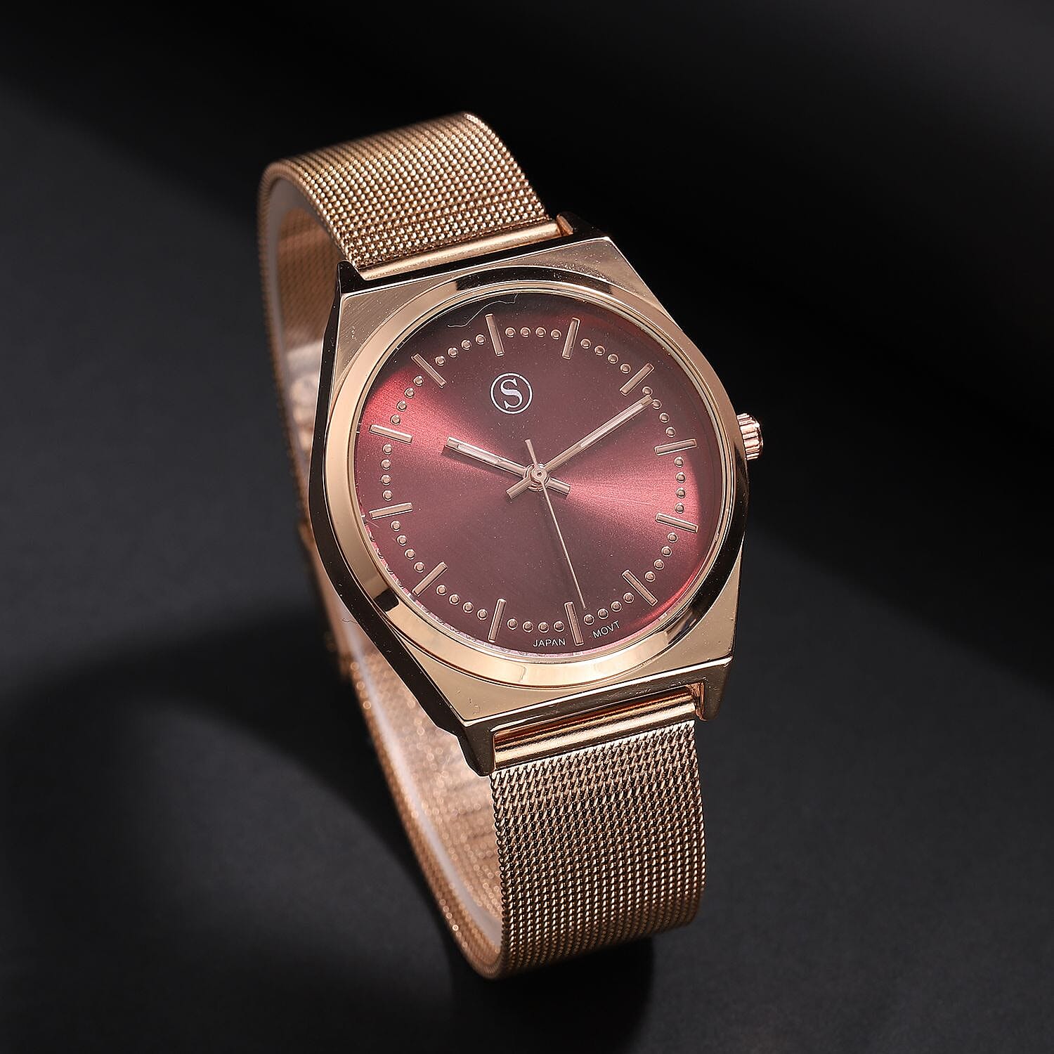 Doorbuster - STRADA Japanese Movement Green Dial Water Resistant Watch ...