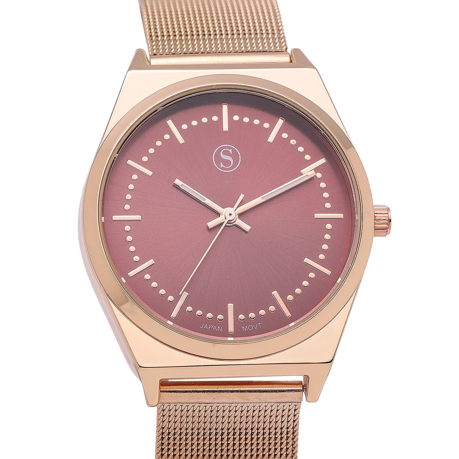 Doorbuster - STRADA Japanese Movement Green Dial Water Resistant Watch ...