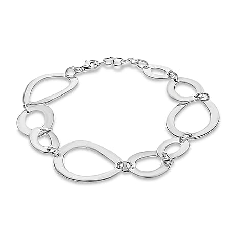 Sterling Silver Bracelet (Size - 7.5),  Silver Wt. 8 Gms