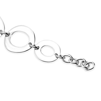 https://tjcuk.sirv.com/Products/73/1/7314835/Sterling-Silver-Organic-Oval-Link-Adjustable-Bracelet-7-5-Inch-to-8-In_7314835_2.jpg?w=342&h=342