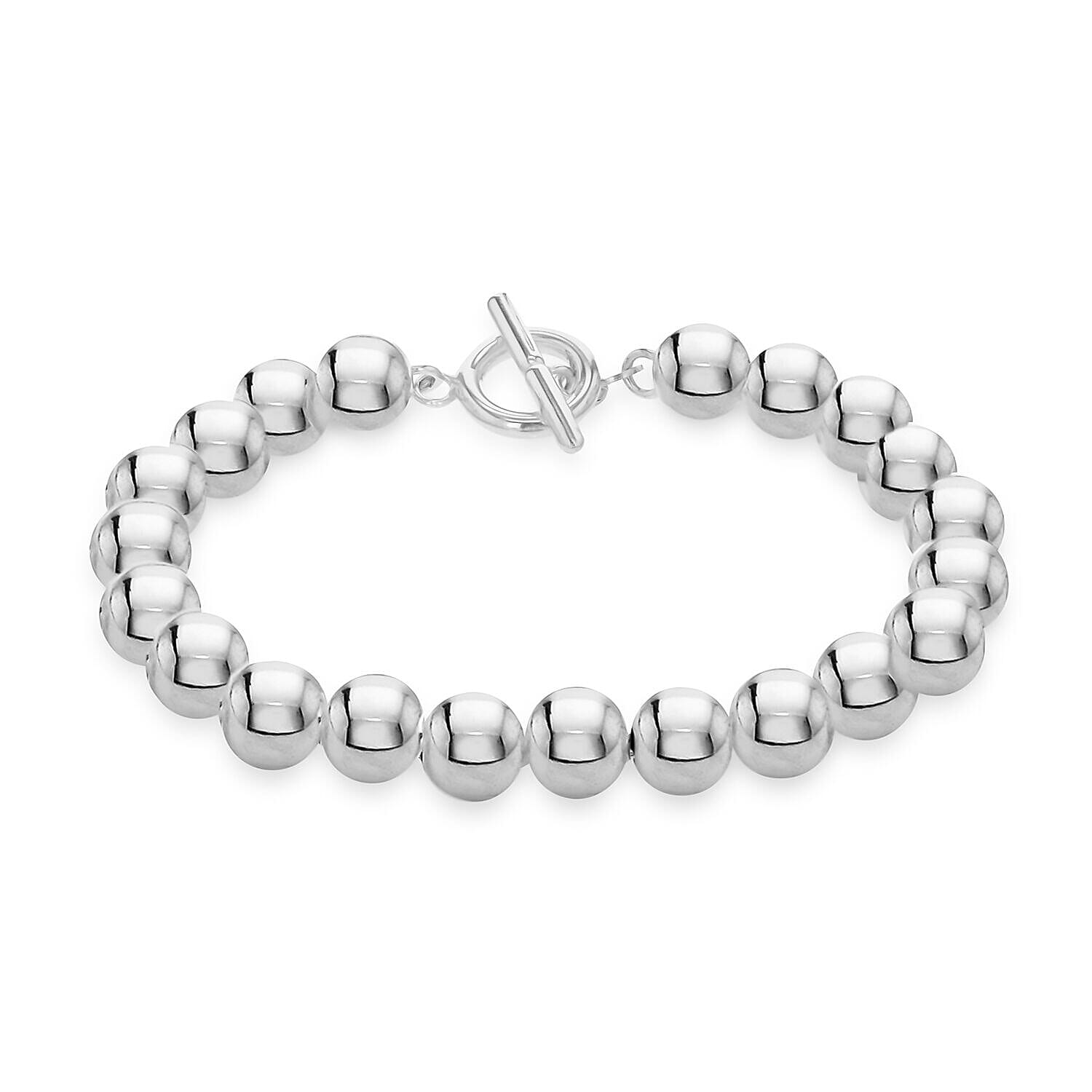 Sterling Silver Bracelet (Size - 8),  Silver Wt. 23.8 Gms