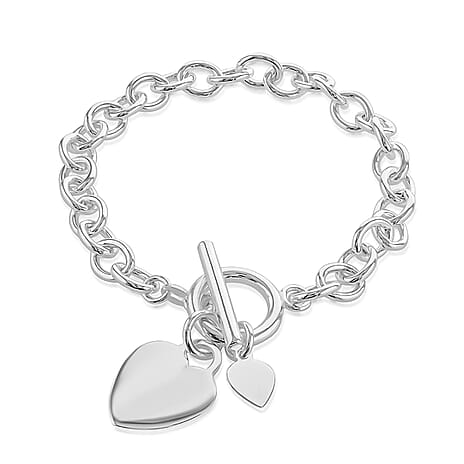 Sterling Silver Bracelet (Size - 7.5),  Silver Wt. 14.9 Gms