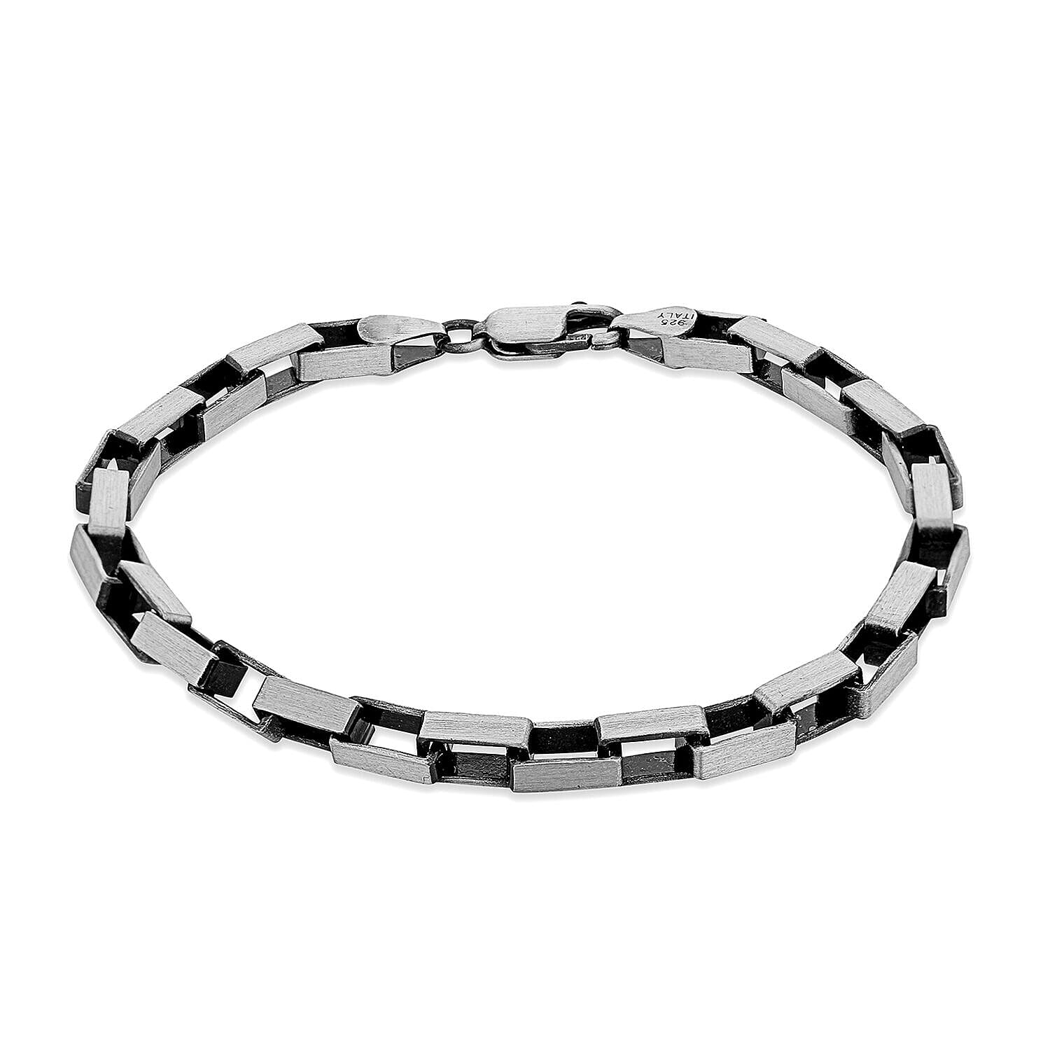 Sterling Silver Bracelet (Size - 8),  Silver Wt. 14.9 Gms