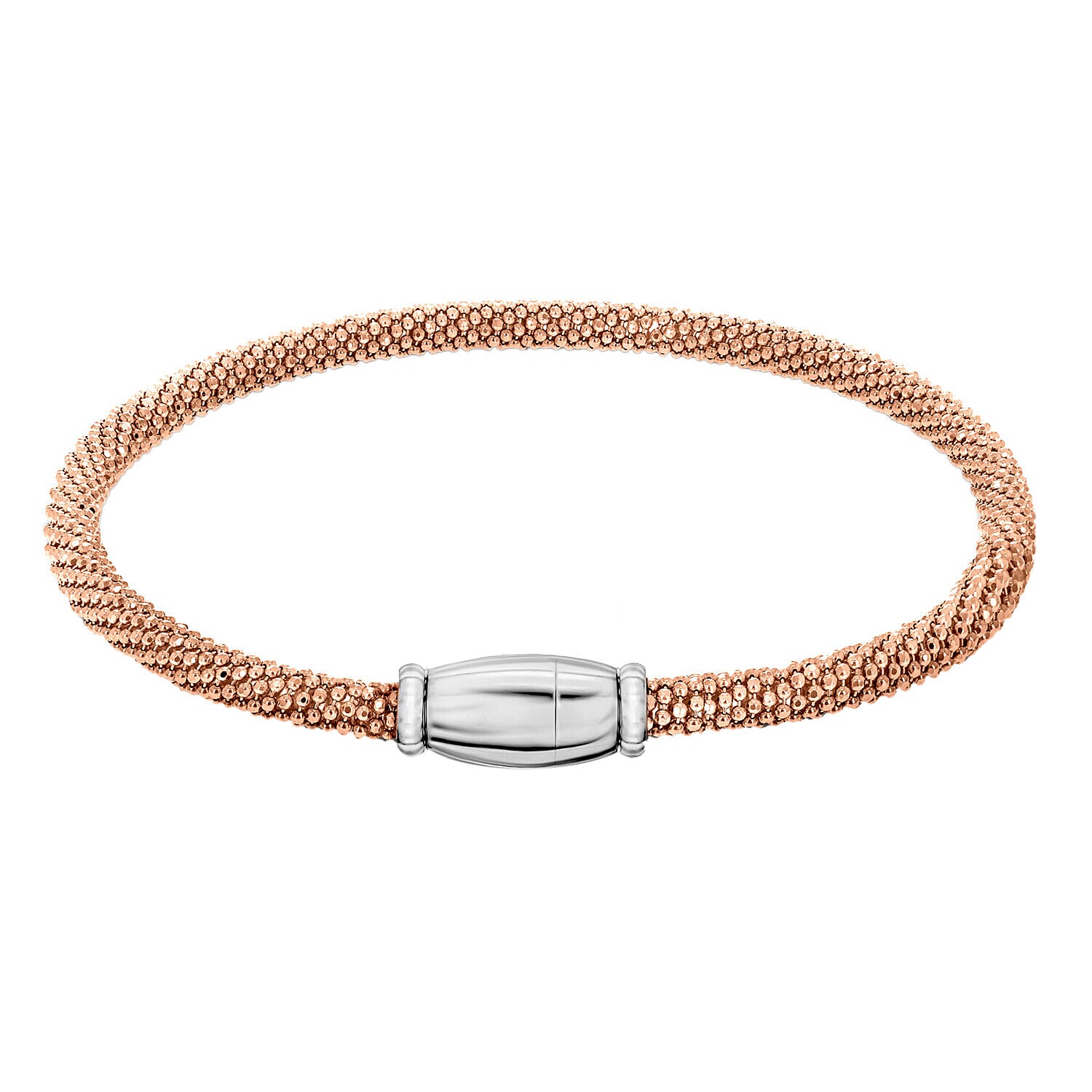 Sterling Silver Bracelet (Size - 7.5),  Silver Wt. 8.7 Gms