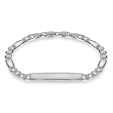 Sterling Silver Bracelet (Size - 8),  Silver Wt. 12.8 Gms