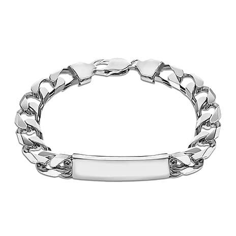 Sterling Silver Bracelet (Size - 8.25),  Silver Wt. 43.3 Gms