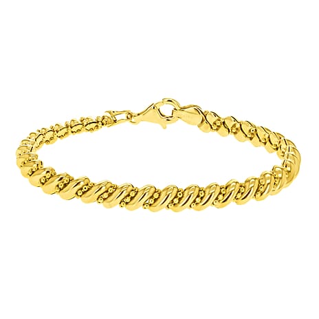 Sterling Silver Bracelet (Size - 7.5),  Silver Wt. 10.1 Gms