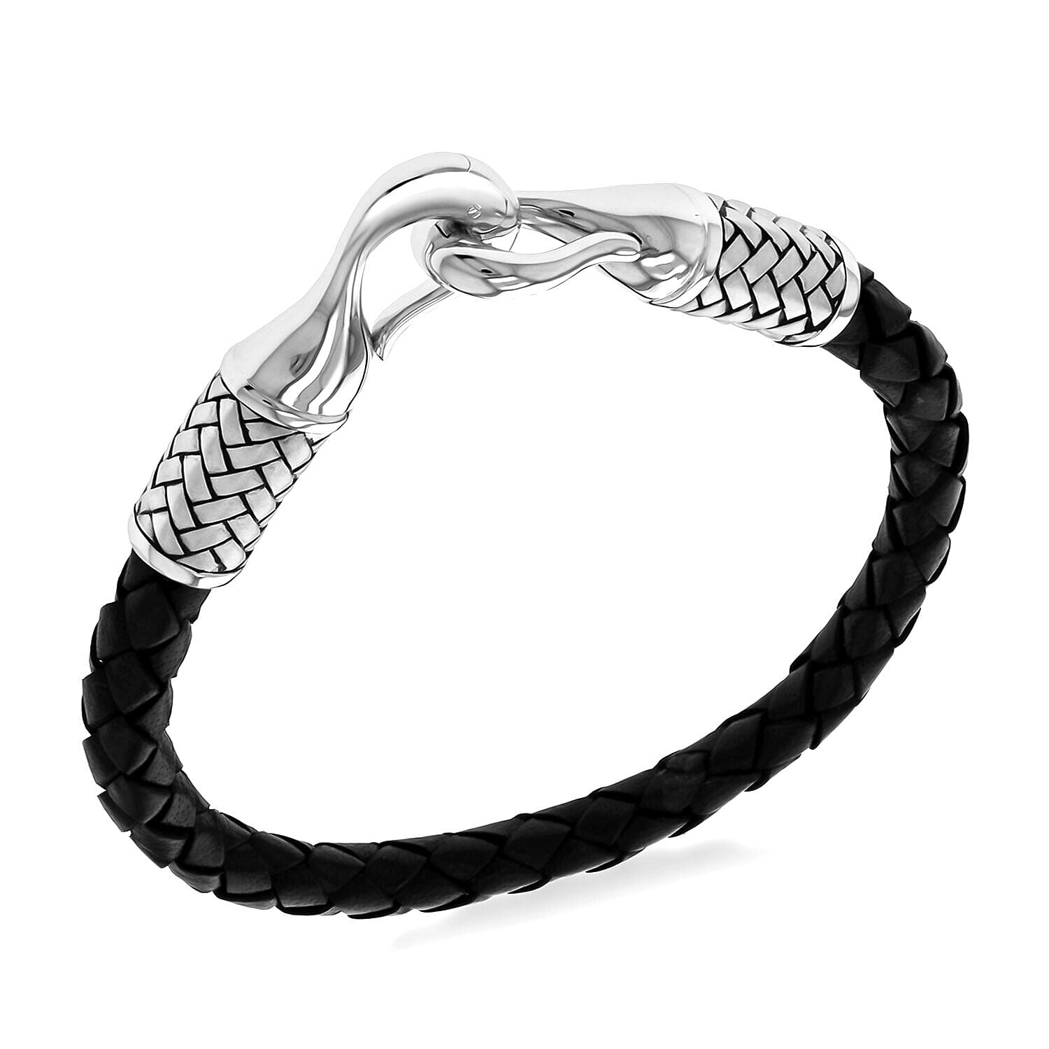 Sterling Silver Bracelet (Size - 8.5),  Silver Wt. 20 Gms