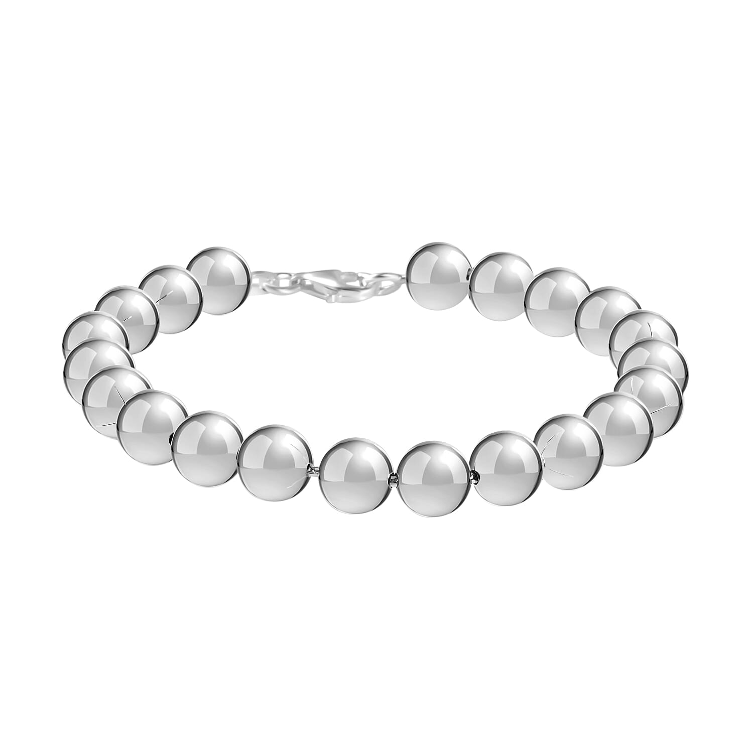 Sterling Silver Bracelet (Size - 7.5),  Silver Wt. 24 Gms