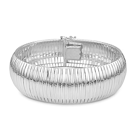 Sterling Silver Bracelet (Size - 7.5),  Silver Wt. 32 Gms