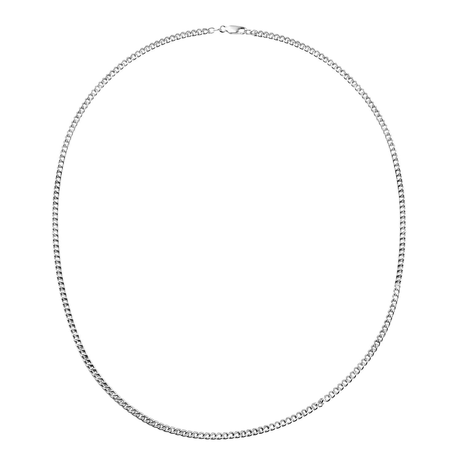 Sterling Silver Chain (Size - 24),  Silver Wt. 19.5 Gms