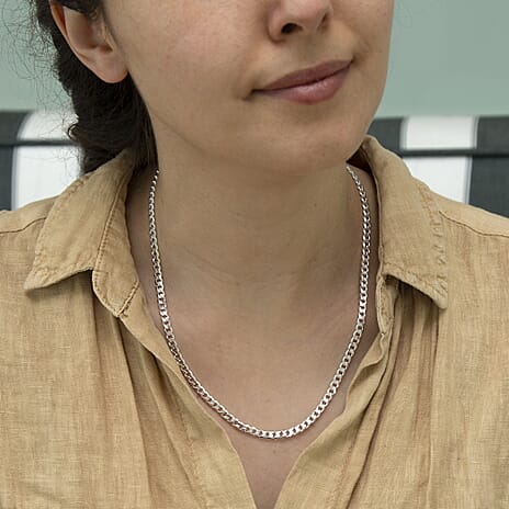 Sterling Silver Chain (Size - 18),  Silver Wt. 17.4 Gms