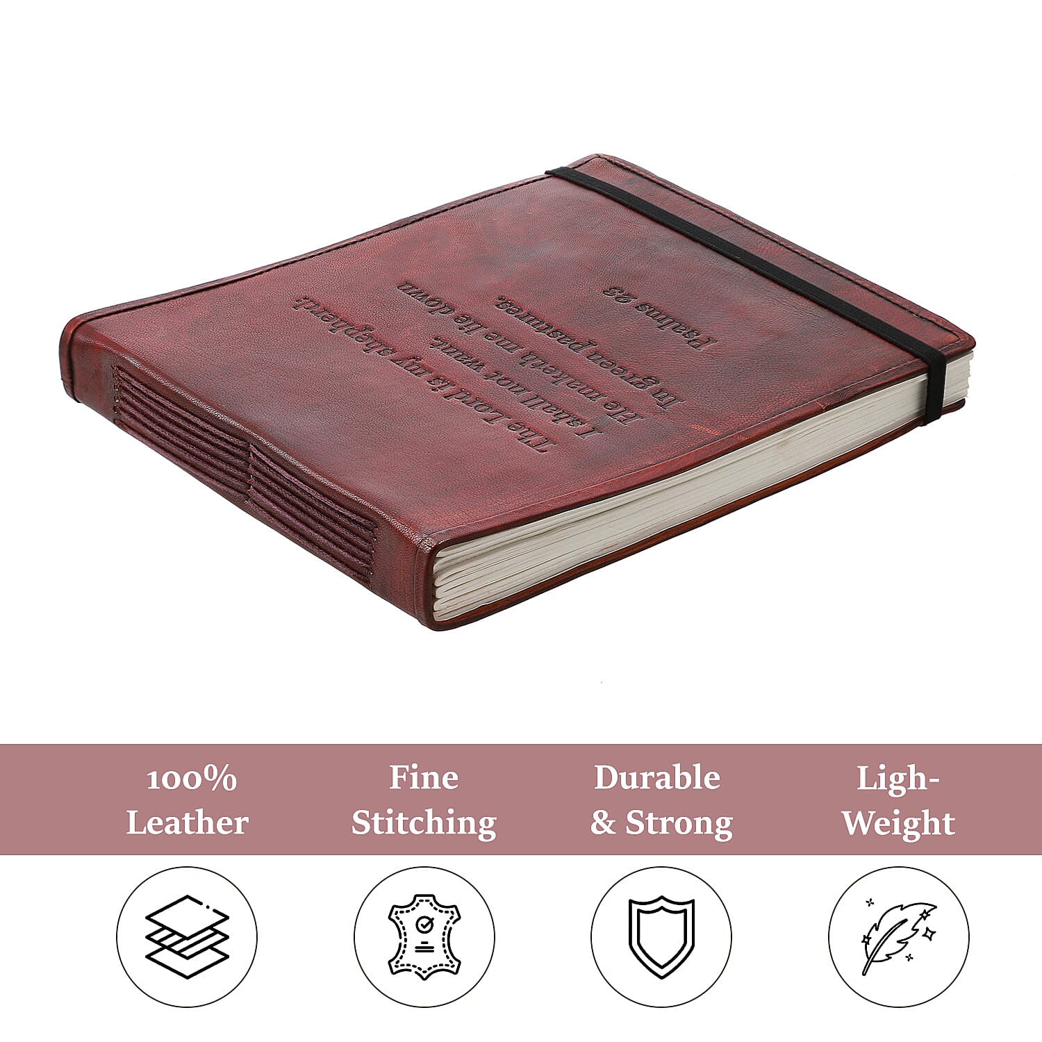 Vintage 100% Genuine Leather Journal Diary - Light Brown