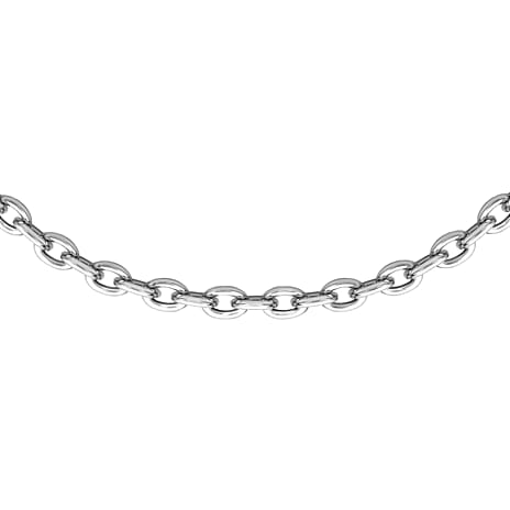 Sterling Silver Chain (Size - 22),  Silver Wt. 19.1 Gms