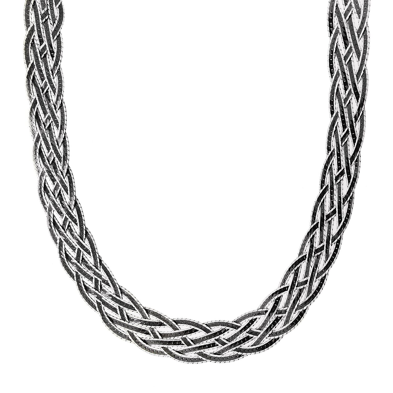 Sterling Silver Chain (Size - 17),  Silver Wt. 8.95 Gms
