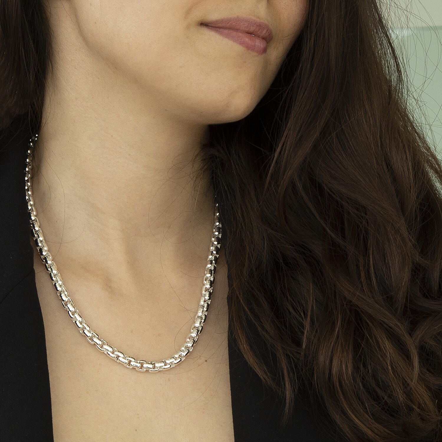 Sterling Silver Chain (Size - 18),  Silver Wt. 74.4 Gms